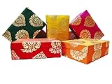 Malang Aufbewahrungsbox aus Seide, handgefertigt, für Schmuck, Süßigkeiten, Geschenke und Bastelarbeiten (1 Box)