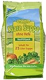 Rapunzel Klare Suppe ohne Hefe Nachfüllpack, 2er Pack (2 x 500 g) - Bio