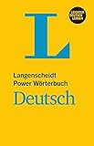 Langenscheidt Power Wörterbuch Deutsch: einsprachig Deutsch: Langenscheidt Power Worterbuch Deuts (Langenscheidt Power Wörterbücher)