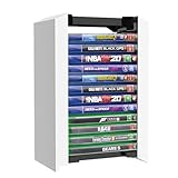 scosao Game Disc Holder Rack CD Speicherhalter Storage Tower Ständer für PS5 14 Lagerung,DVD-Aufbewahrungsbehälter, Videospiel-Disc-Reg