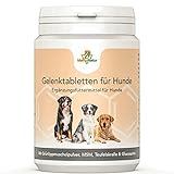 Mahu Natur Gelenktabletten für Hunde 100 Stück - Mit Grünlippmuschelpulver, MSM, Teufelskralle UVM - Hunde Gelenktabletten für mehr Vitalität und natürliches Wohlbefinden