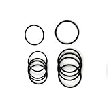 WNJ-TOOL, 10pcs 4mm Dicke O-Ring-Dichtung NBR 180/185/190/195/200/205/210/215 / 220mm OD Nitrilkautschuk O-Ringe Dichtungen Dichtungen Washer (Größe : 215x207x4mm)