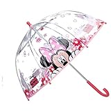 Disney Minnie Mouse Kinder Regenschirm Stock-Schirm Kuppelschirm