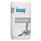 Knauf Frost und Wetter Beständig Schnell Zement, 10 kg