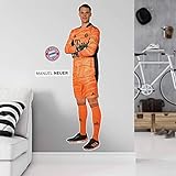 K&L Wall Art Wandsticker Wandtattoo, Aufkleber, Poster selbstklebend - FC Bayern - Manuel Neuer (21x90 cm)