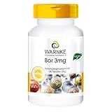 Warnke Gesundheitsprodukte Bor 3 mg, Boron 100 Tabletten, vegi, 1er Pack (1 x 35 g)