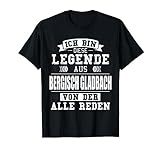 Bergisch Gladbach Deutschland Stadt Heimat Deutsch T-Shirt