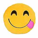 Ducomi Emoji Kissen Smiley und Kackhaufen