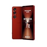 Sony Xperia 1 VI (innovativer Sensor mit Dreifachobjektiv und ZEISS, 6,5 Zoll, 19,5:9 FHD+ HDR OLED 120Hz, 3,5mm Audio, Android 14, IP65/68, Dual SIM, Scarlet rot mit 512GB Sp