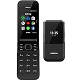 Nokia 2720 Flip Klapphandy (7,1cm (2,8 Zoll), 4GB Interner Speicher, 512MB RAM, Dual-SIM, KaiOS) schwarz