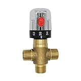 Thermostat-Mischer / Mischbatterie / Thermostatventil für Dusche, Messing / Kupfer