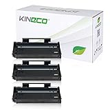 Kineco 3 Toner kompatibel mit Ricoh SP 112, SP 112SU, SP 100, SP 100SUe, SP 100SFe, SP 100SF - 407166 - Schwarz