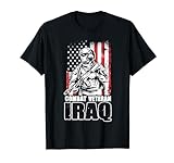 Kampfveteran Irak Tag Der Veteranen Einsatz Kriegsveteran T-Shirt