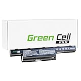 Green Cell® PRO Serie Laptop Akku für Acer Aspire 5253 5333 5350 5551G 5552G 5736Z 5749G 5749ZG 5750Z 7551 7741G 7750G (Original Samsung SDI Zellen, 6 Zellen, 5200mAh, Schwarz)