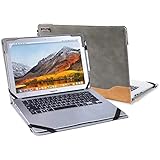 Berfea Schutzhülle mit Standfunktion, kompatibel mit LG Gram 15,6 Zoll (39,6 cm) Laptop, Business-Schutzhülle, Hartschalentasche