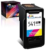 ColoWorld 541 XL Ink Cartridges, CL-541XL Remanufactured for Canon Printer Ink 541 for Pixma MG3650s MX475 TS5150 TS5151 MG4250 MG3250 MG3650 MG3150 MG3550 MX395 MG3600 MX375 GM2050 MG3200 Printers