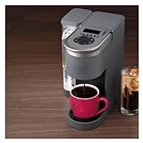 XiVue Kaffeemaschine mit Multi-Flow-Technologie für 6–12 Unzen Tassengröße, Grau
