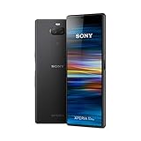 Sony Xperia 10 Plus Smartphone (16, 5 cm (6, 5 Zoll) 21: 9 Full HD+ Display, 64 GB Speicher, Dual-SIM, Split-Screen, Android 9) Schwarz