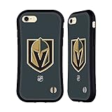 Head Case Designs Offizielle NHL Einfach Vegas Golden Knights Hybride Handyhülle Hülle Huelle kompatibel mit Apple iPhone 7/8 / SE 2020 & 2022
