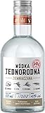 Single Grain Vodka Jednorodna, Kartoffel-Wodka aus Polen, 0,5 L, 40% Vol.