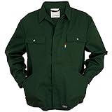 Carson Classic Workwear Arbeitsbundjacke aus reiner Baumwolle, 1 Stück, 52, moos grün, KTH728.GRÜ