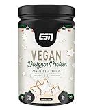 1x ESN Vegan Designer Whey Dose | 910g je Packung | Geschmack: Cinnamon Star | Eiweiß Eiweiss Zimt Protein Pulver | Nahrungsergänzungsmittel
