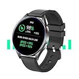 Firulab 2 Pcs Smart Watch mit Pulsmesser - Schlaftracking Herzfrequenz-Schlaf-Blutdruckmessgerät,Fitness-Tracker mit Herzfrequenz- und Schlafmonitor, Aktivitätstracker, Schrittzähler, Smartwatch