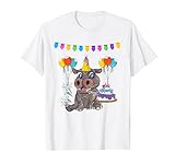Hippo Kuchen Afrika Safari Tier Kinder Geburtstag Nilpferd T-Shirt