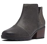Sorel - Women's Cate Cut Out Bootie Waterproof Ankle Boot with Stacked Heel