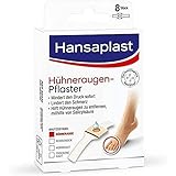 Hansaplast Hühneraugen Pflaster 1er Pack (1 x 8 Stück), Heftpflaster zur Entfernung von Hühneraugen, schmerzlindernde Fußpflaster mit sicherem Halt