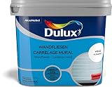 Dulux Fresh Up Fliesenlack für Wandfliesen, 750 ml, WEISS, glänzend | ohne Grundierung anwendbar, erhältlich in 5 weiteren Farb