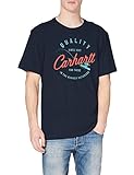 Carhartt Mens Southern Graphic T-Shirt, Navy, XL