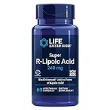 Life Extension, Super R-Lipoic Acid ( R-Liponsäure ), 240 mg, 60 vegane Kapseln