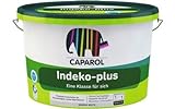 Caparol Indeko-plus Farbe weiß, Farbe 10 LTR