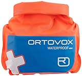Ortovox Unisex-Adult First Aid Waterproof Mini Erste Hilfe Set, Shocking Orange, One Size
