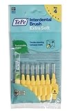 TEPE Interdentalbürsten Extra Soft Gelb (ISO Größe 4: 0,7 mm) / Für eine besonders sanfte & effiziente Reinigung der Zahnzwischenräume / 1 x 8 Interdental Bürsten