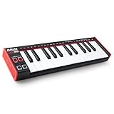 AKAI Professional LPK25 - USB MIDI Keyboard Controller mit 25 responsiven Synth-Tasten für Mac und PC, Arpeggiator und Musikproduktionssoftw