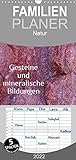 Gesteine und mineralische Bildungen (Wandkalender 2022, 21 cm x 45 cm, hoch) [Calendar] Hultsch, Heike