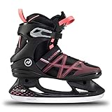 K2 Skates Damen Schlittschuhe Alexis Ice Pro — Black - Rose — EU: 38 (UK: 5 / US: 7.5) — 25E0031