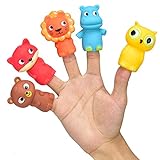 Kinder Fingerpuppe Spaß Little Toys Kinder Spielzeug Daumen Cartoon Spielzeug Puppen Party Favors 5pcs