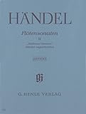 Flötensonaten, Band II [Hallenser Sonaten], drei Händel zugeschriebene Sonaten (mit eingelegter Flöte/Basso-Stimme (2 Exemplare))