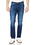 Wrangler Herren Greensboro Regular Jeans, For Real 027, 38W / 32L
