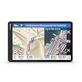 Garmin dēzl LGV820 MT-S - smartes LKW-Navigationsgerät mit 8' (20,3cm) Farbdisplay, vorinstallierten EU Karten (34 Länder), Fahrzeugspezifische Routenführung, Wetterwarnungen, beliebte LKW Streck