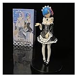 lilongjiao Anime Figuren Rem Tray Maid Action Girl Figur Toys Sammeln Modell Puppe