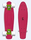 Ram Old School Mini Cruiser Skateboard - 55.88 cm (drachenfruchtpink)