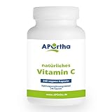 APOrtha Vitamin C aus natürlichen Quellen - 240 Kapseln