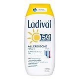 Ladival Allergische Haut Sonnencreme Spray LSF 30 – Parfümfreies, Sonnenspray für Allergiker – ohne Farb- und Konservierungsstoffe, wasserfest – 1 x 150 ml