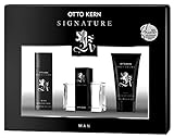 Otto Kern® Signature Man I Geschenkset I Trio Set - klassisch - souverän - elegant - ein Duft der Zeichen setzt | EDT 30ml Natural Spray + Duschgel 75ml + Deo 75ml