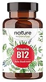 Vitamin B12 200 vegane Tabletten (13 Monate) - Beide Bioaktive B12-Formen + Depotform Hydroxocobalamin + Folsäure 5-MTHF - 500µg reines B12 pro Tagesdosis - Laborgeprüft in Deutschland hergestellt