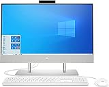 HP 24-dp1002ng (23,8 Zoll / Full HD) All-in-One PC (Intel Core i7-1165G7, 8GB DDR4 RAM, 1TB SSD, Intel Grafik, Windows 10, QWERTZ) silber